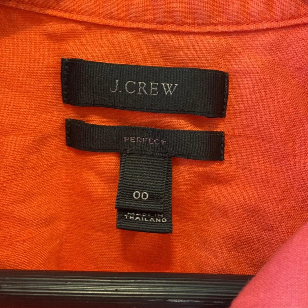 J Crew Linen ‘Perfect Shirt’ - Picture 6 of 11